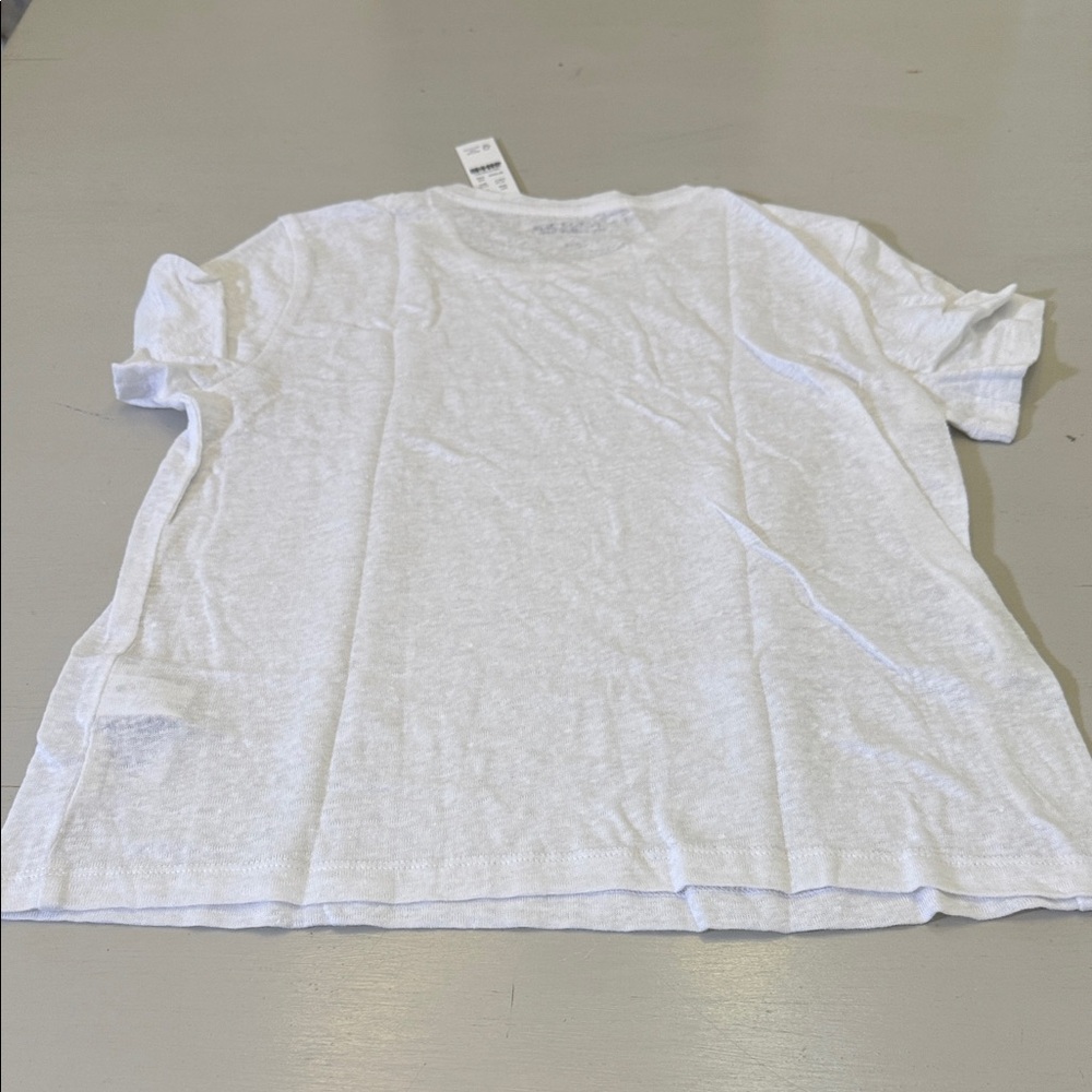J. Crew New relaxed linen T-shirt Size XXS - Picture 10 of 11
